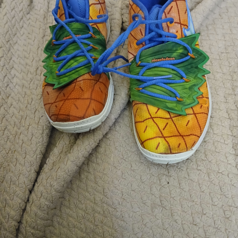 Nickelodeon Kids Pineapple Sneakers - Orange and Green